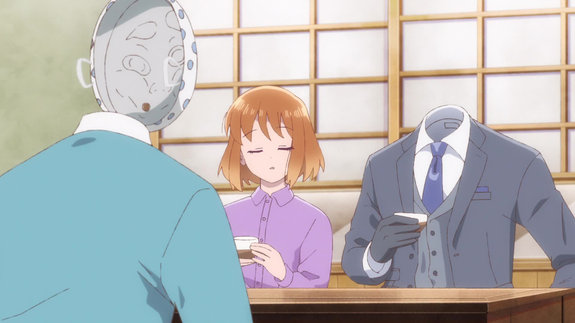 Постер аниме Человек-невидимка и обычная девушка: Эти двое скоро станут мужем и женой 