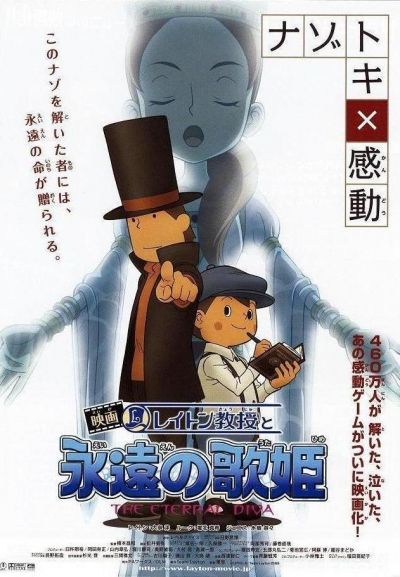 Постер аниме  Professor Layton and the Eternal Diva