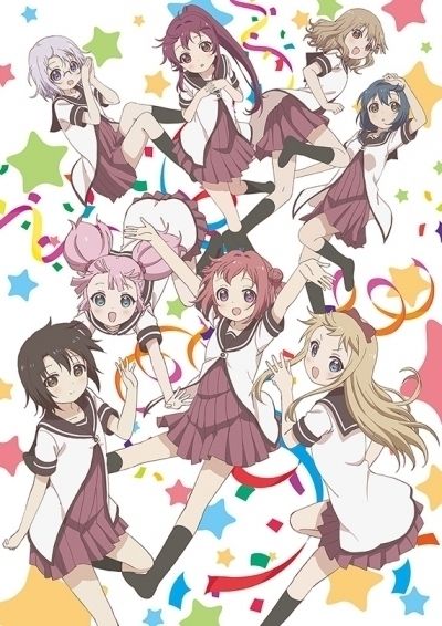 Постер аниме Yuru Yuri San Hai! Постер аниме Cвободу Лесбиянкам 3