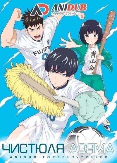 Постер аниме Чистюля Аояма