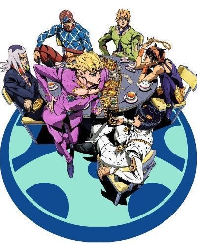 Постер аниме Невероятные приключения ДжоДжо: Золотой ветер 